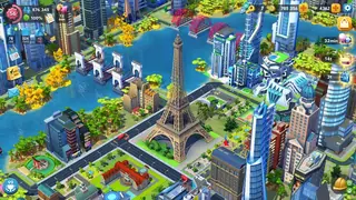 Zonas residenciais e serviços municipais em SimCity BuildIt